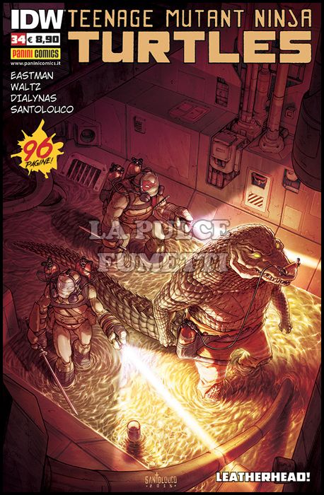 TEENAGE MUTANT NINJA TURTLES #    34